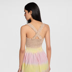 Tie Dye Smocked Dress