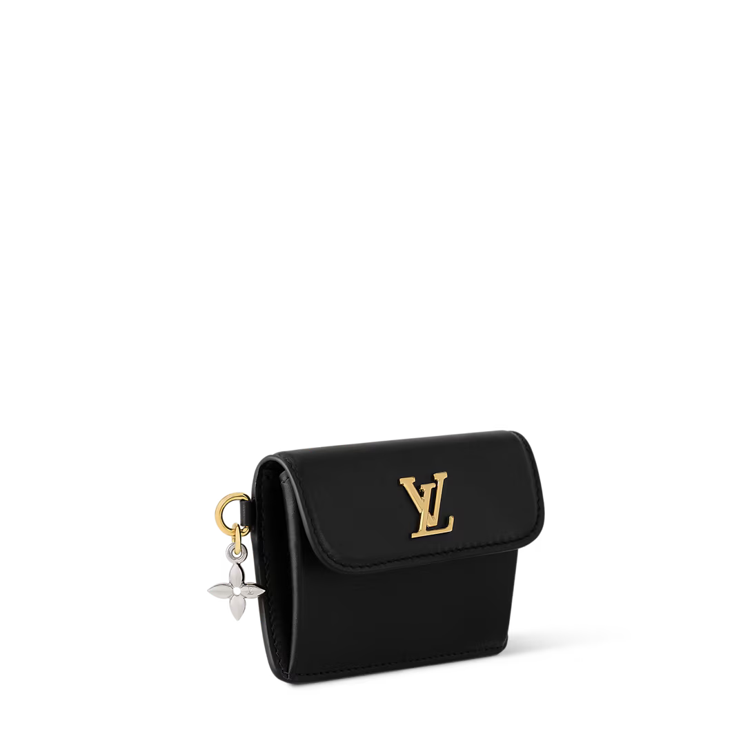 Tiny Recto Verso Card Holder LV Bloom