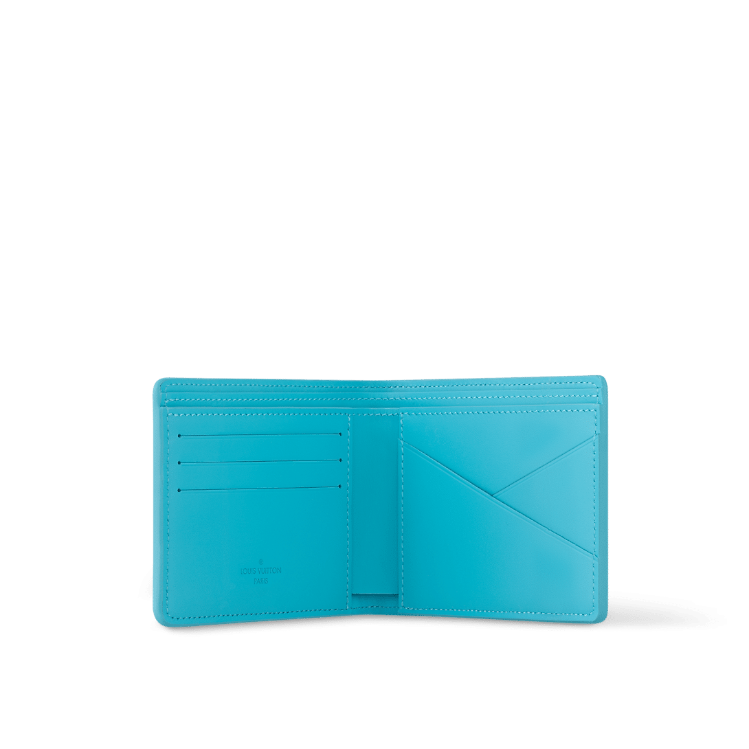 Louis Vuitton Multiple Wallet – Turquoise Taurillon Monogram