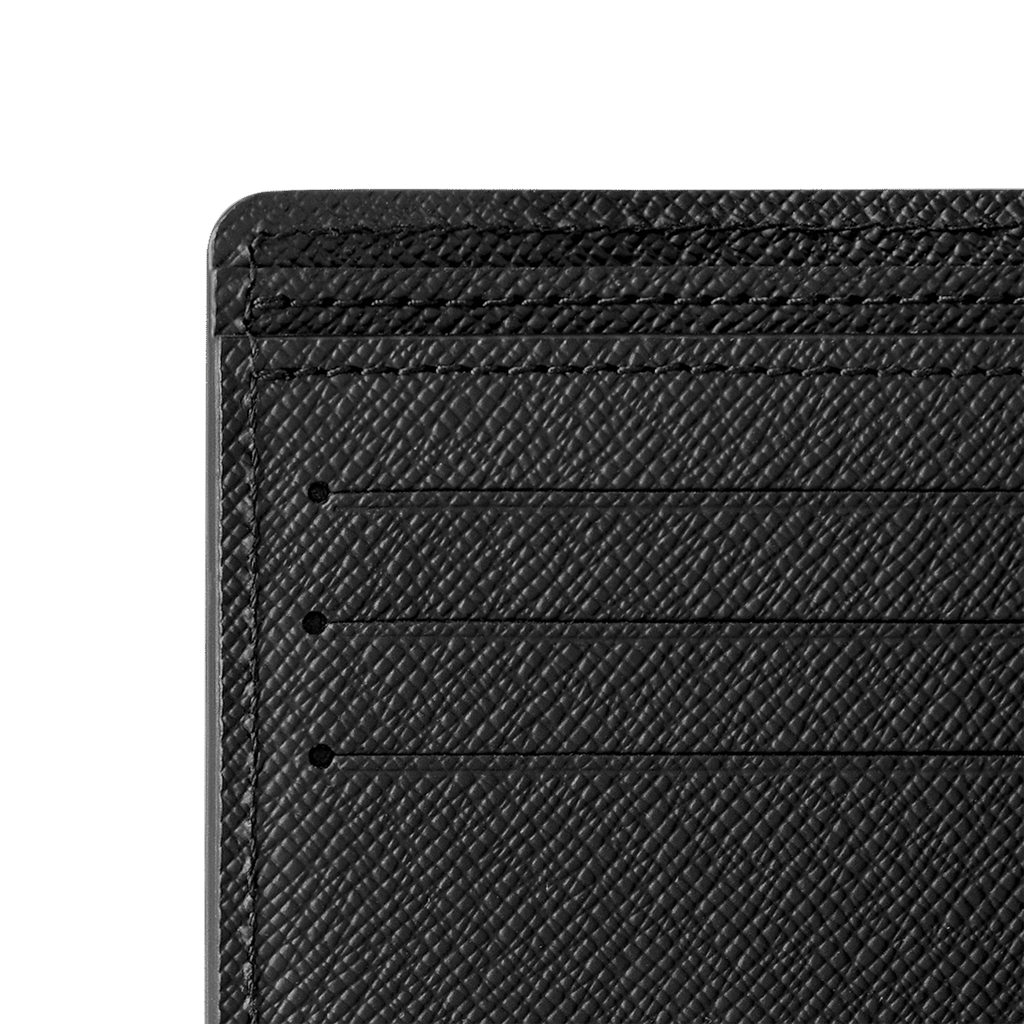Louis Vuitton Multiple Wallet – Black Taiga Leather