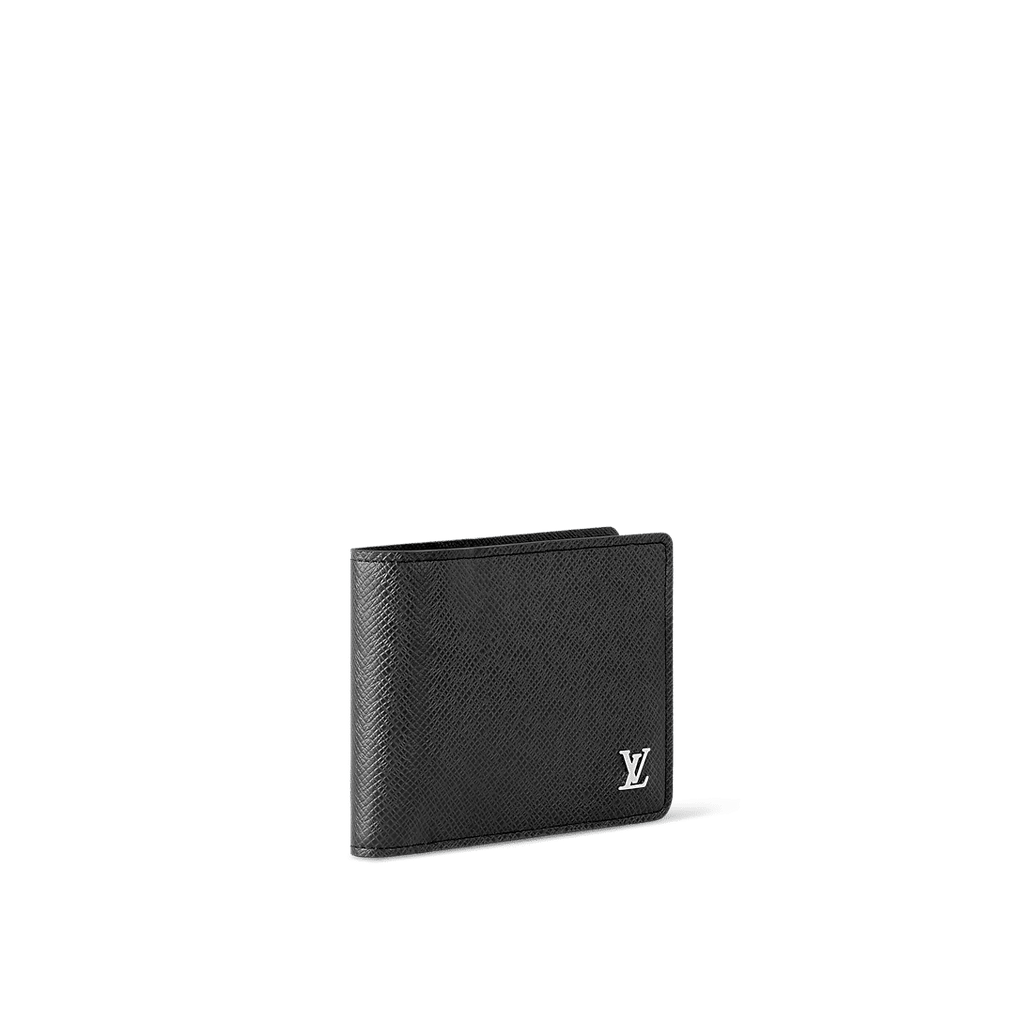 Louis Vuitton Multiple Wallet – Black Taiga Leather