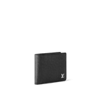 Louis Vuitton Multiple Wallet – Black Taiga Leather