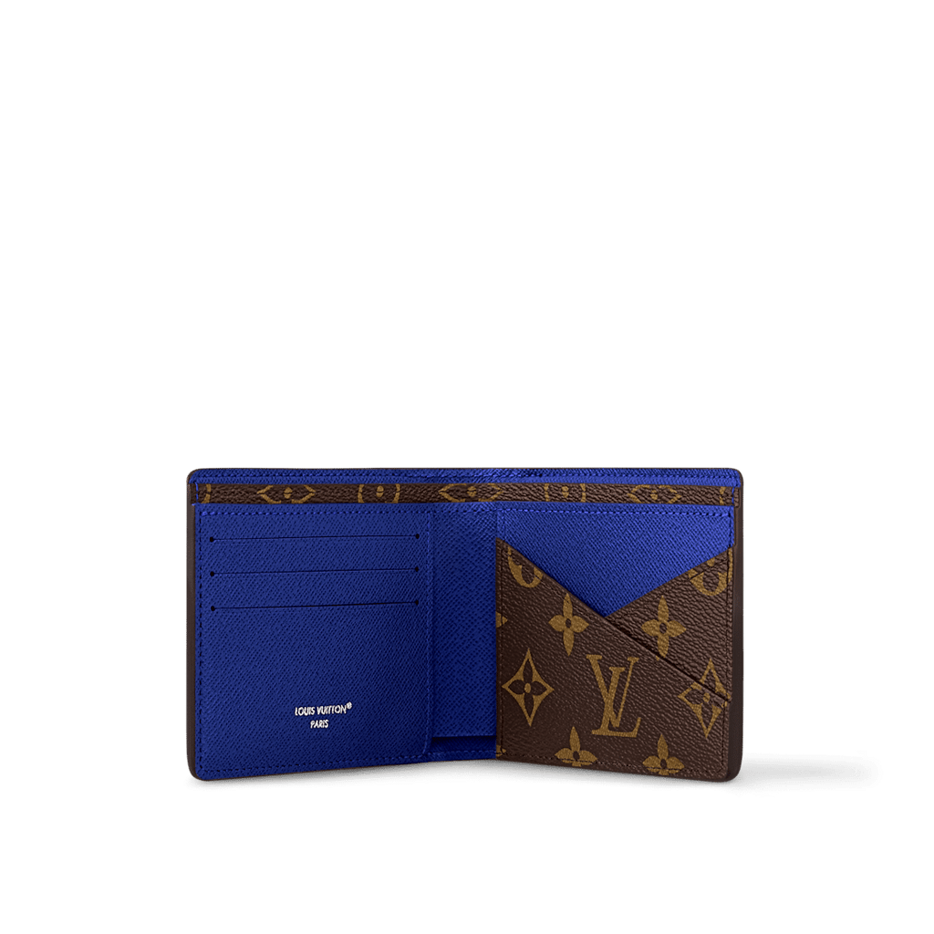 Louis Vuitton Multiple Wallet – Monogram Macassar Indigo Blue
