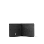 Louis Vuitton Multiple Wallet – Black Taiga Leather