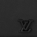 Louis Vuitton Multiple Wallet – LV Aerogram Black Calf Leather