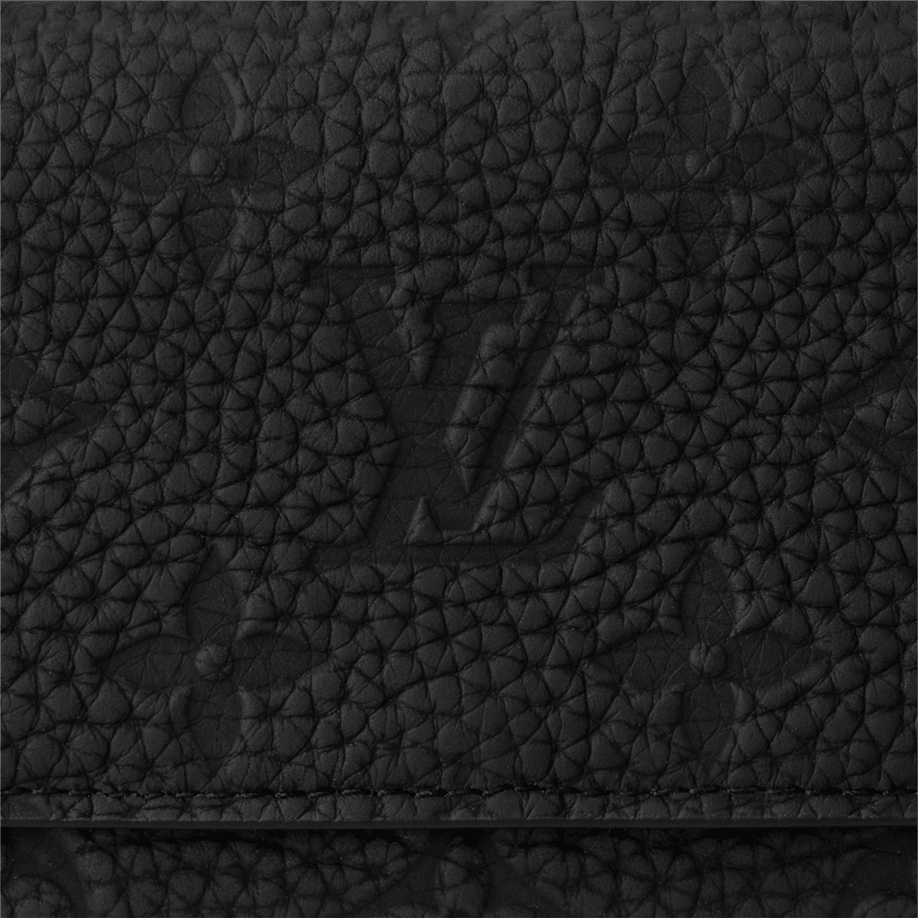 Louis Vuitton Pilot Wallet – Black Taurillon Monogram Leather