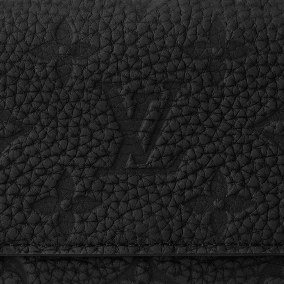 Louis Vuitton Pilot Wallet – Black Taurillon Monogram Leather