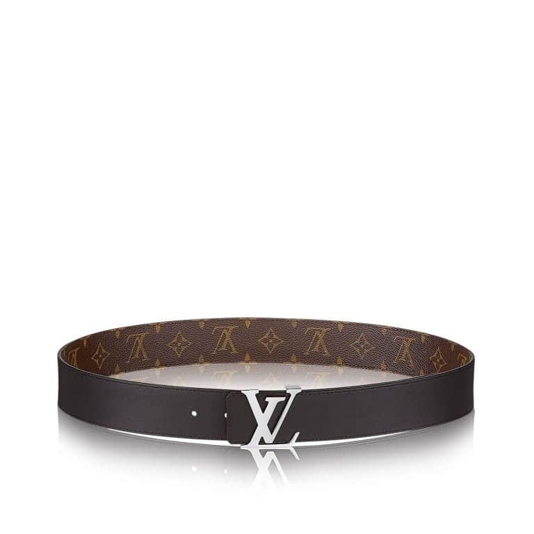 LV Initiales Reversible Monogram Belt