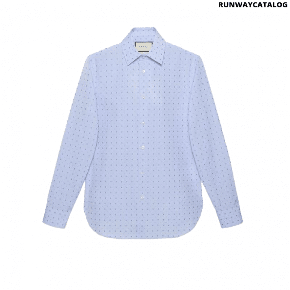 Gucci G dot fil coupé Oxford shirt
