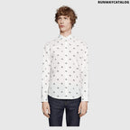 Gucci Bee star cotton Duke shirt