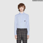 Gucci Cotton shirt with horse fil coupé
