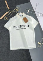 Logo Cotton Polo Shirt White