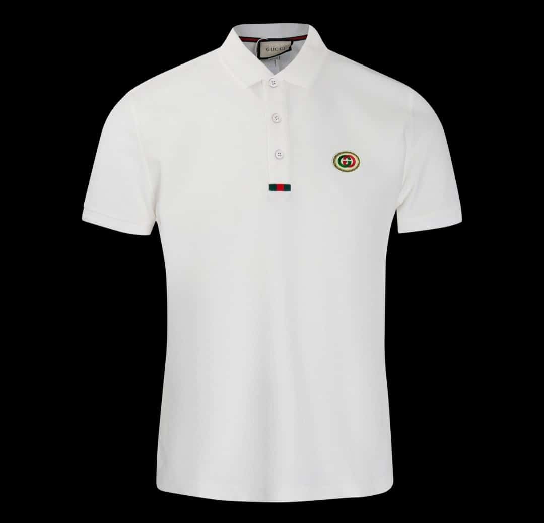 Gucci White Polo T-Shirt