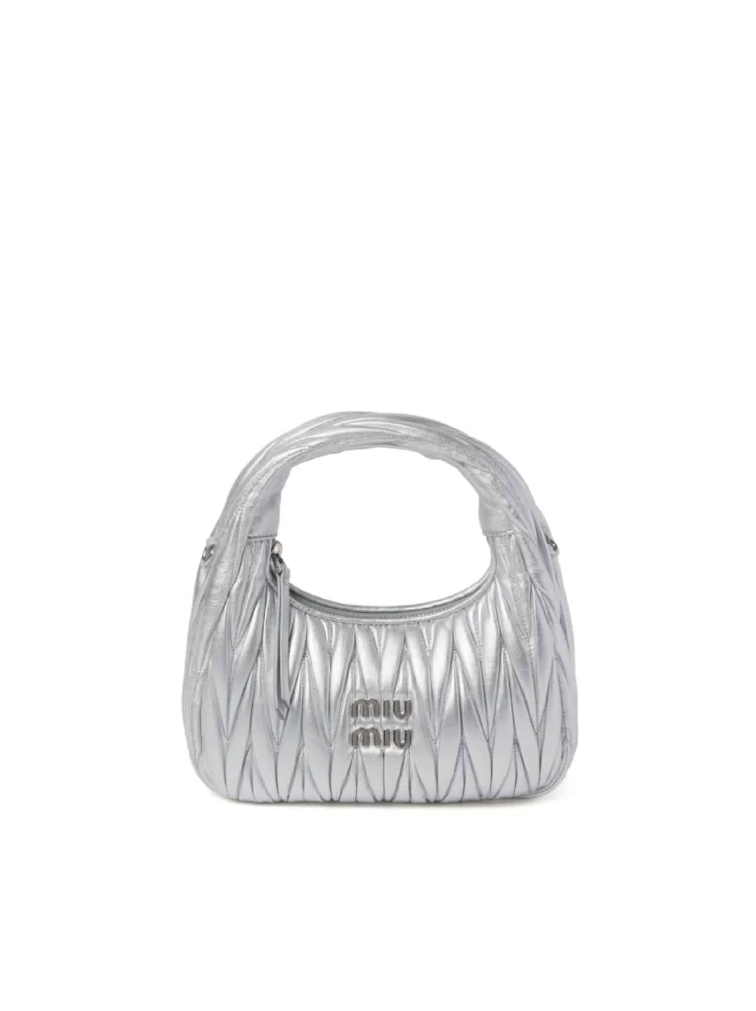 Miu Miu Wander matelassé tote bag