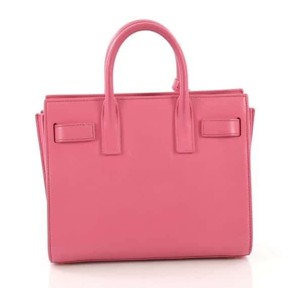 Saint Laurent Sac de Jour Handbag Leather Nano
