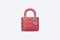 Christian Dior Pink Honey Lady Dior Mini Lambskin Chain Bag
