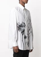 Valentino floral motif shirt
