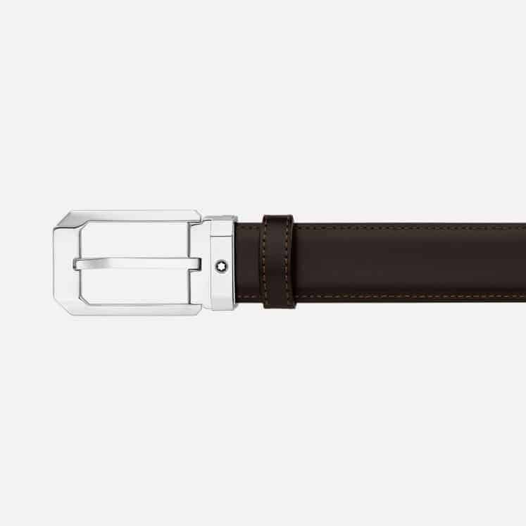 Mone Blanc 30 mm Reversible leather belt