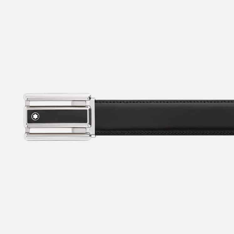 Mont Blanc 30 mm Reversible leather belt