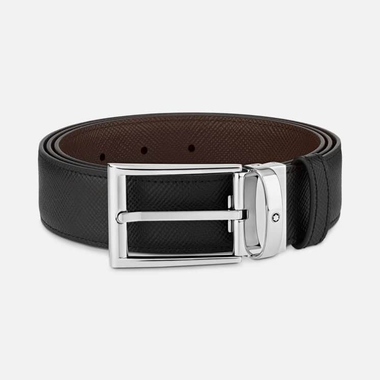 Mone Blanc Reversible leather belt