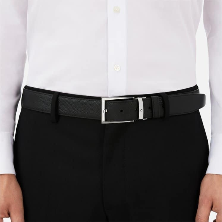 Mone Blanc Reversible leather belt