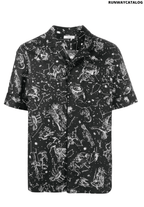 Valentino zodiac map shirt