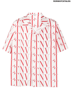 Valentino VLTN-print short-sleeve shirt