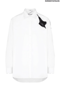 Valentino floral print detail shirt