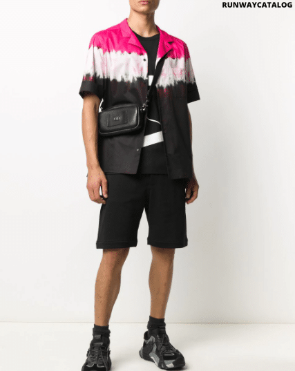 Valentino tie dye print shirt