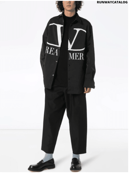 Valentino Dreamers logo-print jacket